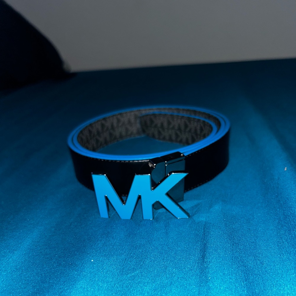 Reversible Logo and Leather Waist Belt